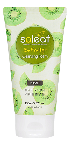 

Очищающая пенка для лица с экстрактом киви So Fruity Kiwi Cleansing Foam: Пенка 150мл, Очищающая пенка для лица с экстрактом киви So Fruity Kiwi Cleansing Foam
