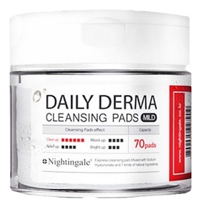 

Очищающие пэды для лица с мягкой кислотностью Daily Derma Cleansing Pads Mild 70шт