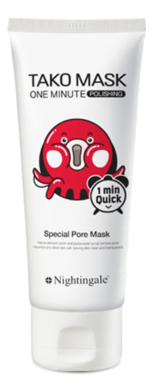 

Маска для полировки кожи лица с каолином и натуральными кислотами One Minute Tako Mask Polishing 100мл