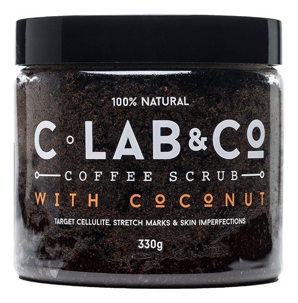 

Кофейный скраб для тела с экстрактом кокоса Coffee Scrub With Coconut: Скраб 330г, Кофейный скраб для тела с экстрактом кокоса Coffee Scrub With Coconut