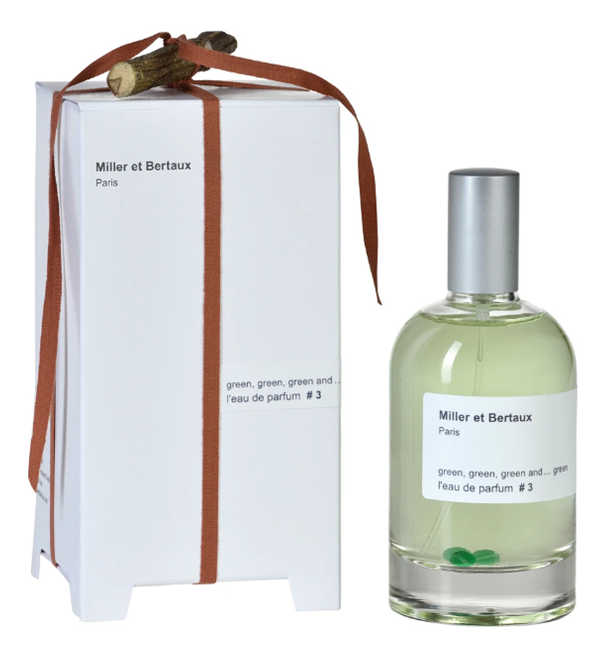 

L'eau de parfum No 3 Green: парфюмерная вода 100мл, L'Eau De Parfum No 3 Green