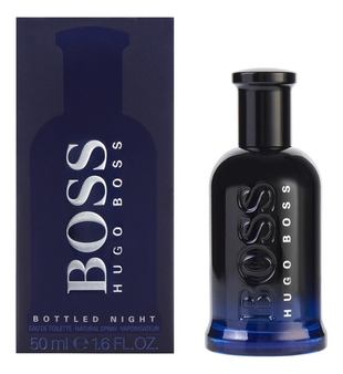 hugo boss perfume bottled night