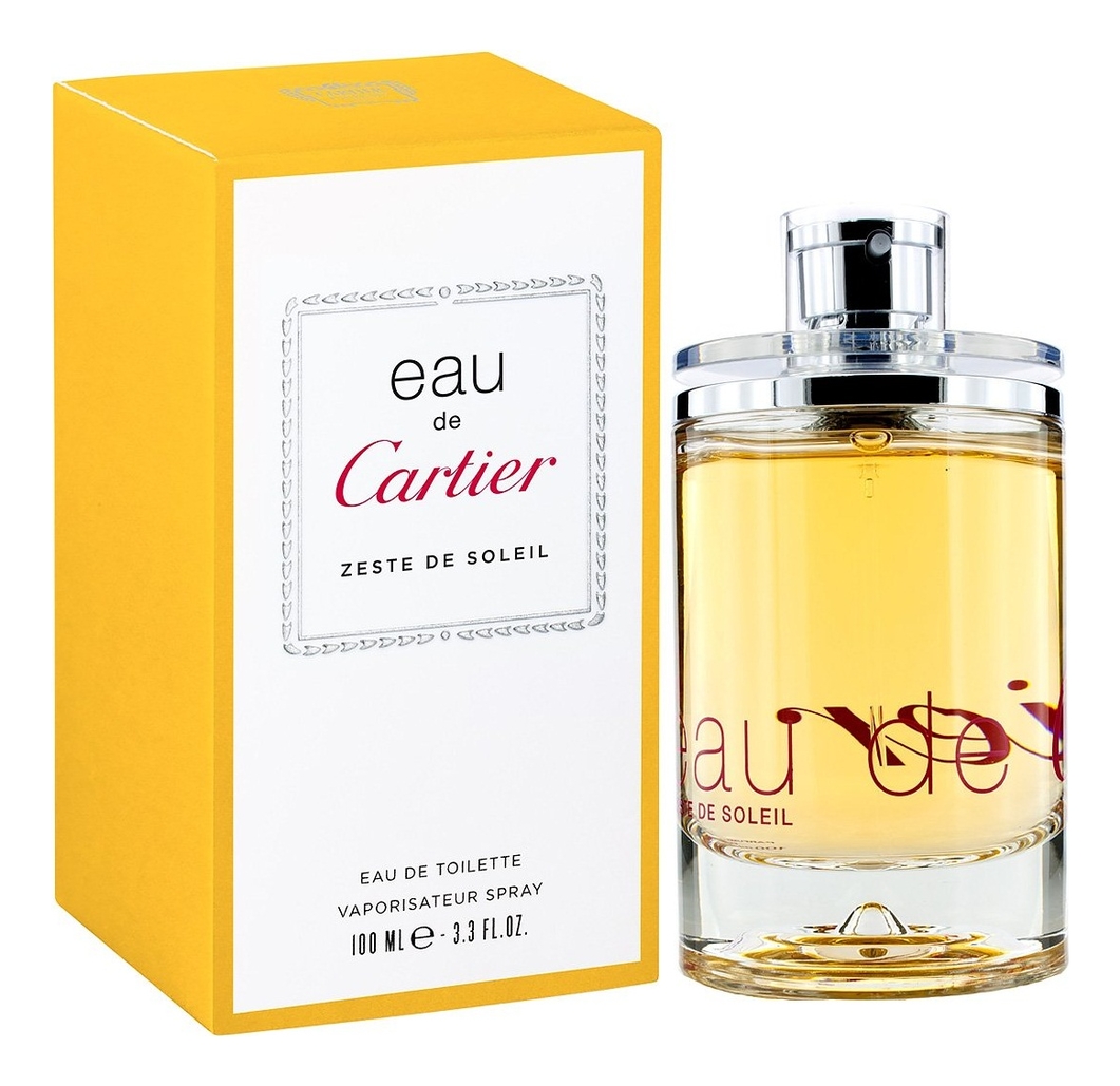 

Eau de Cartier Zeste de Soleil: туалетная вода 100мл, Eau De Cartier Zeste De Soleil