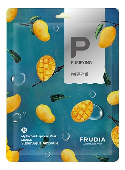 

Смягчающая маска для лица с экстрактом с манго My Orchard Squeeze Mask Mango 20мл: Маска 1шт, Смягчающая маска для лица с экстрактом с манго My Orchard Squeeze Mask Mango 20мл