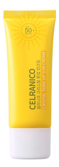 

Солнцезащитный крем для выравнивания тона лица Crystal Tone Up Sun Cream SPF50 Pa+++ 40мл