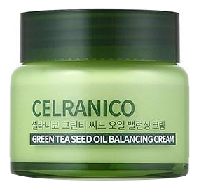 

Антиоксидантный крем для лица с экстрактом зеленого чая Green Tea Seed Oil Balancing Cream 50мл
