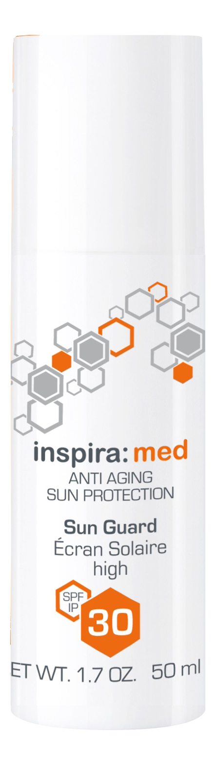 

Солнцезащитная эмульсия Inspira: Med Anti Aging Sun Protection Sun Guard SPF30: Эмульсия 50мл, Солнцезащитная эмульсия Inspira: Med Anti Aging Sun Protection Sun Guard SPF30