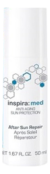 

Восстанавливающей лосьон после загара Inspira: Med Anti Aging Sun Protection After Sun Repair Lotion: Лосьон 50мл, Восстанавливающей лосьон после загара Inspira: Med Anti Aging Sun Protection After Sun Repair Lotion