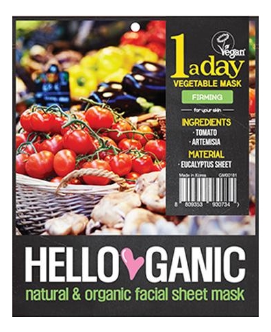 

Лифтинг-маска для лица с экстрактом томата и артемизии One A Day Fruit Mask 23мл