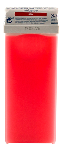

Теплый воск для депиляции в кассете Red Roll-On 110мл (красный)