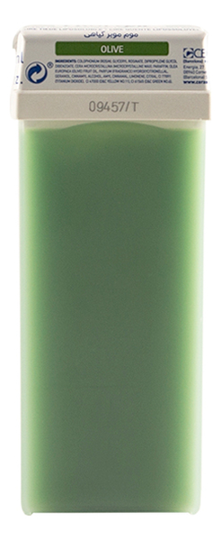 Теплый воск для депиляции в кассете Olive Roll-On 110мл (оливковый)