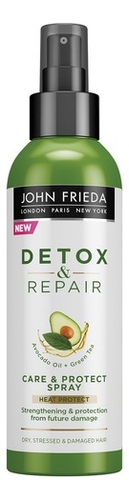 

Несмываемый спрей для укрепления волос с термозащитой Detox & Repair Care & Protect Spray 200мл