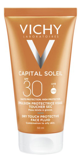 Матирующая эмульсия для лица Capital Ideal Soleil SPF30 50мл от Randewoo