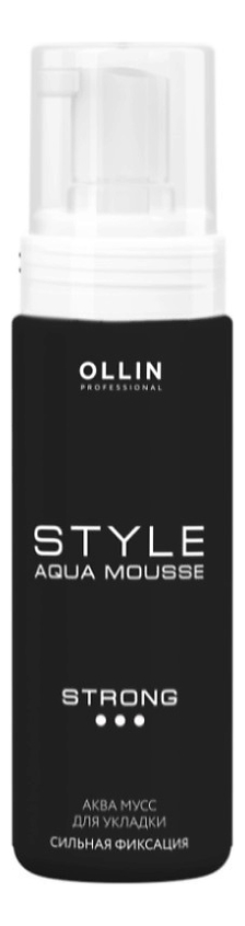 Аква мусс для укладки волос Style Aqua Mousse Medium 150мл