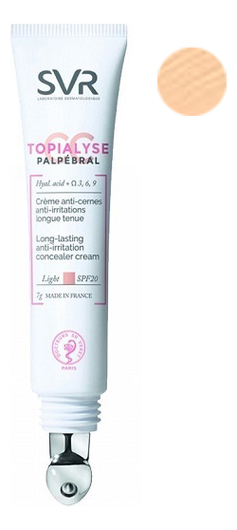 CC крем для лица Topialyse Palpebral Cream SPF20 7г: Light