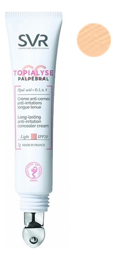 

CC крем для лица Topialyse Palpebral Cream SPF20 7г: Light, CC крем для лица Topialyse Palpebral Cream SPF20 7г
