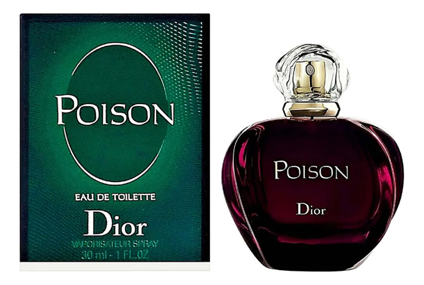 Poison: туалетная вода 30мл dior midnight poison 50