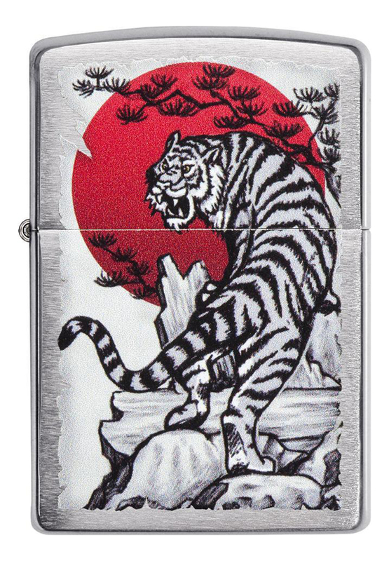 

Зажигалка бензиновая Asian Tiger Design 29889