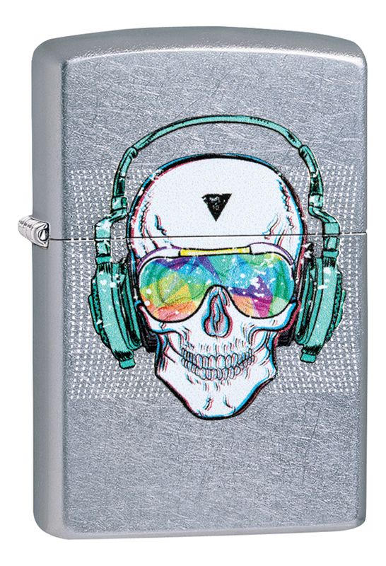 

Зажигалка бензиновая Skull Headphone 29855