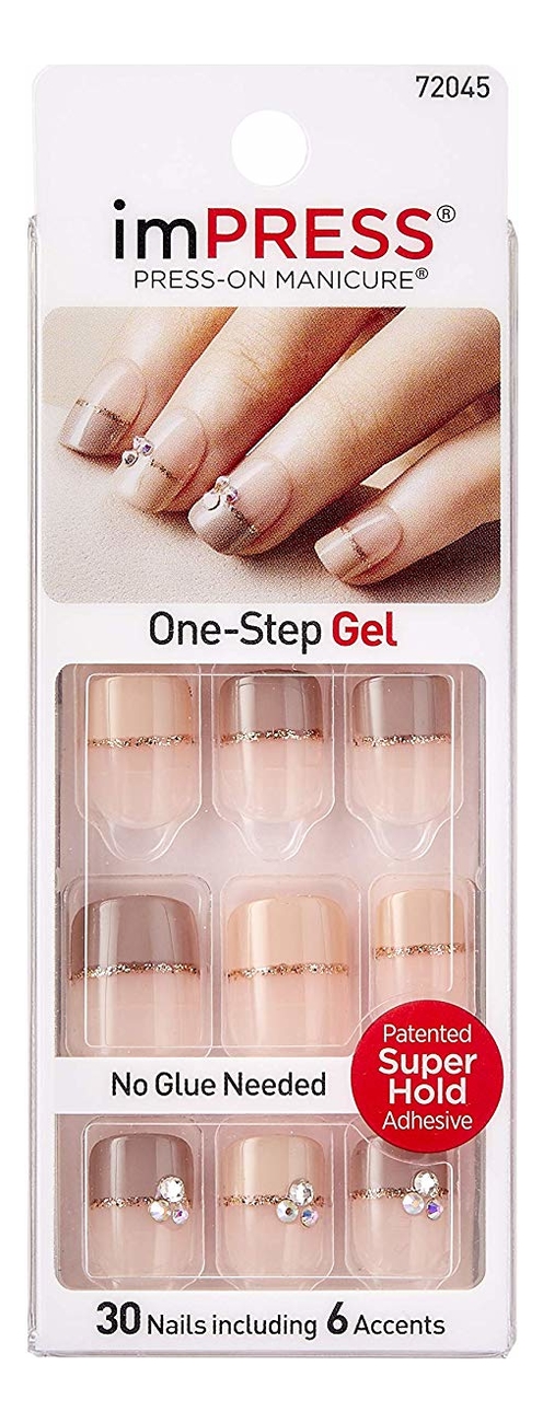 

Накладные ногти Маршмеллоу Broadway Impress Manicure Accent Head Honcha BIPA190 (длина короткая)