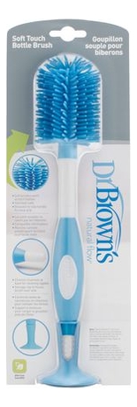 

Ершик для чистки бутылочки Natural Flow Soft Touch AC055 (синий)