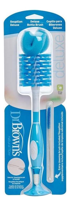 Ершик для чистки бутылочки Natural Flow Deluxe Bottle Brush 702 (синий) от Randewoo