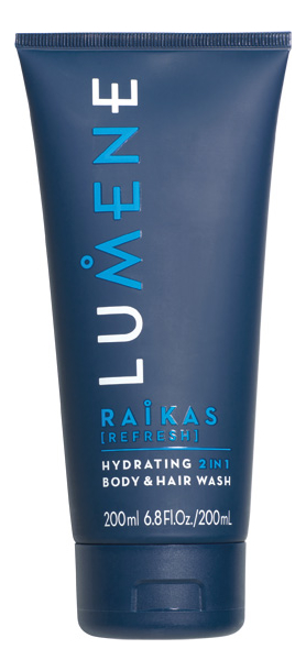 

Шампунь-гель для душа For Men Raikas Hydrating 2 in 1 Body & Hair Wash 200мл