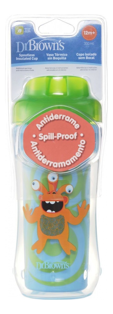

Чашка-термос без носика Зеленый Монстр Spoutless Insulated Cup TC01012 300мл (от 12 мес)