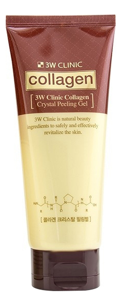 

Восстанавливающий пилинг-скатка для лица с коллагеном Collagen Crystal Peeling Gel 180мл