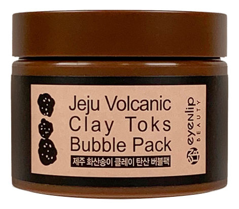 

Очищающая пузырьковая маска для лица с вулканической глиной Jeju Volcanic Clay Toks Bubble 100мл