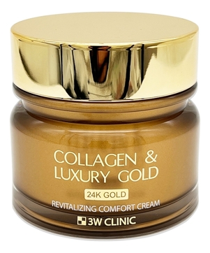 Омолаживающий крем для лица с коллагеном и коллоидным золотом Collagen & Luxury Gold Cream 100г