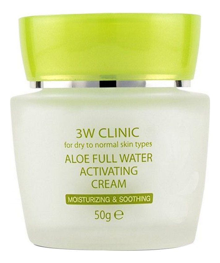 

Крем для лица с экстрактом алоэ Aloe Full Water Activating Cream 50г