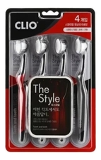 CLIO Набор зубных щеток The Style Toothbrush 4шт