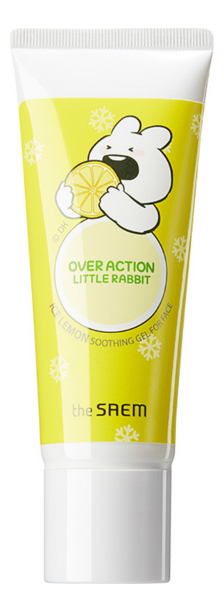 

Гель для лица успокаивающий Over Action Rabbit Ice Lemon Soothing Gel For Face 100мл