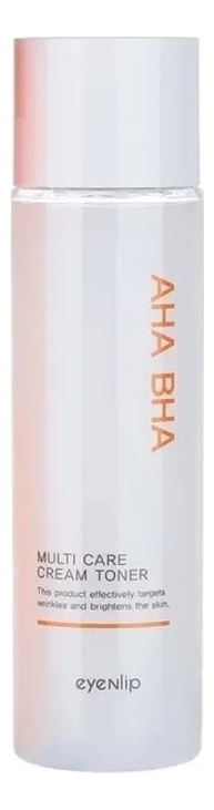 

Крем-тонер для лица с кислотами AHA & BHA Multi Care Cream & Toner 200мл
