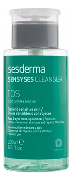 Липосомальный лосьон для снятия макияжа склонной к покраснениям кожи Sensyses Cleanser ROS 200мл