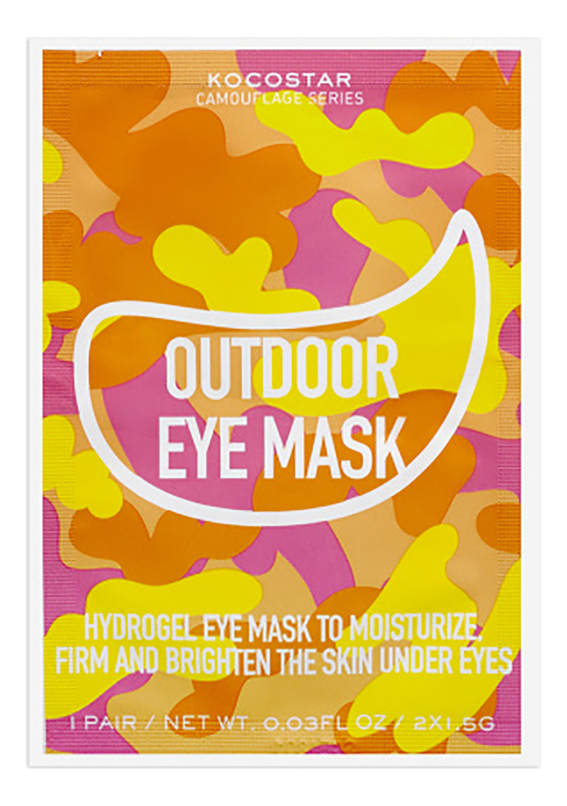 

Гидрогелевые патчи для глаз на тканевой основе Camouflage Outdoor Eye Mask 5г