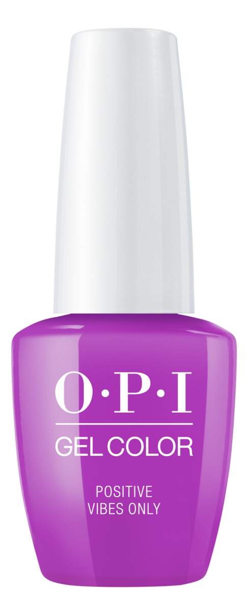 

Гель-лак для ногтей Gel Color 15мл: Positive Vibes Only, Гель-лак для ногтей Gel Color 15мл