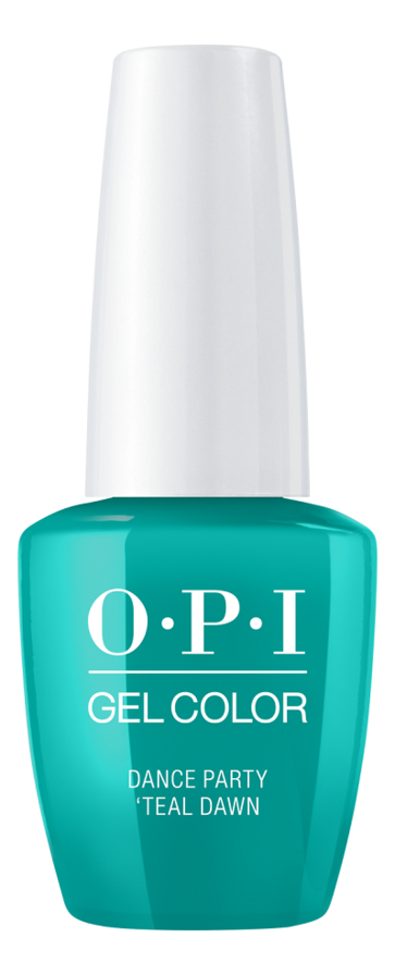 Гель-лак для ногтей Gel Color 15мл: Dance Party Teal Dawn