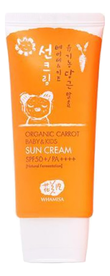 

Детский солнцезащитный крем на основе ферментов моркови Organic Carrot Baby & Kids Sun Cream SPF50+ PA++++ 60мл