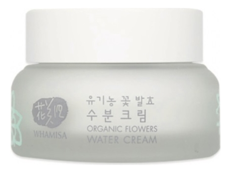 

Увлажняющий крем с полипептидами и аминокислотами сои Organic Flowers Water Cream 51мл