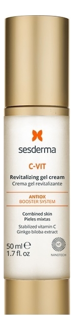 Купить Крем-гель для лица с витамином С C-VIT Crema Gel Revitalizante 50мл, Sesderma