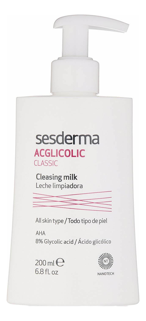 Очищающее молочко для снятия макияжа Acglicolic Classic Leche Limpiadora 200мл