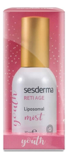 Sesderma Антивозрастной мист для лица Reti Age Youth Liposomal Mist 30мл