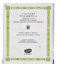 Whamisa Маска для лица гидрогелевая на основе фруктовых ферментов Organic Fruits Hydrogel Mask 33г