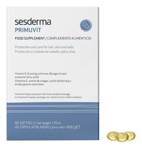 Купить Биологическая активная добавка к пище Primuvit 60 капсул, Sesderma