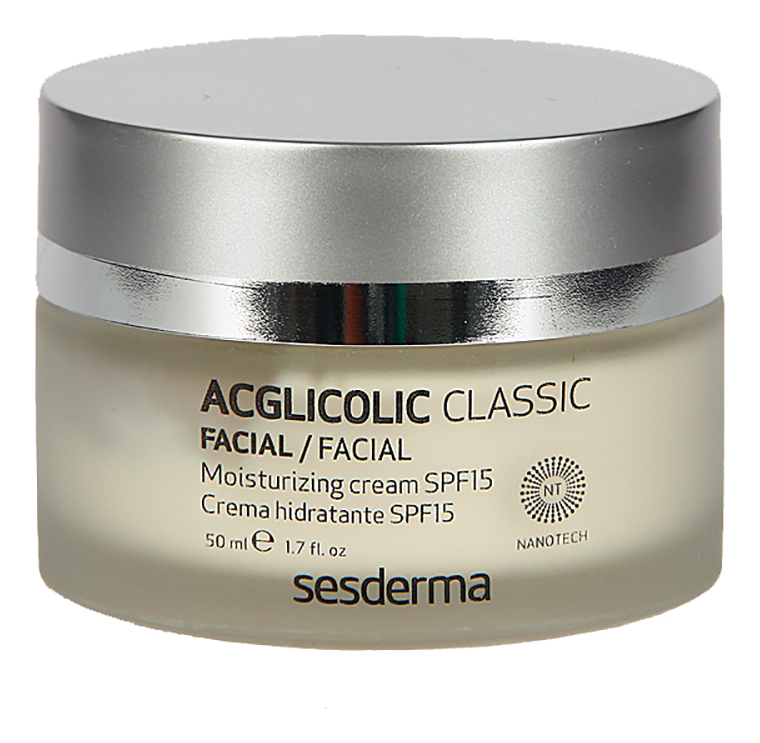 

Увлажняющий крем для лица Acglicolic Classic Crema Hidratante SPF15 50мл