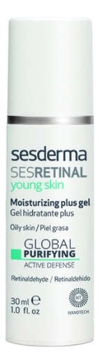 Гель интенсивный для молодой кожи лица Sesretinal Young Skin Gel Hidratante Plus 30мл