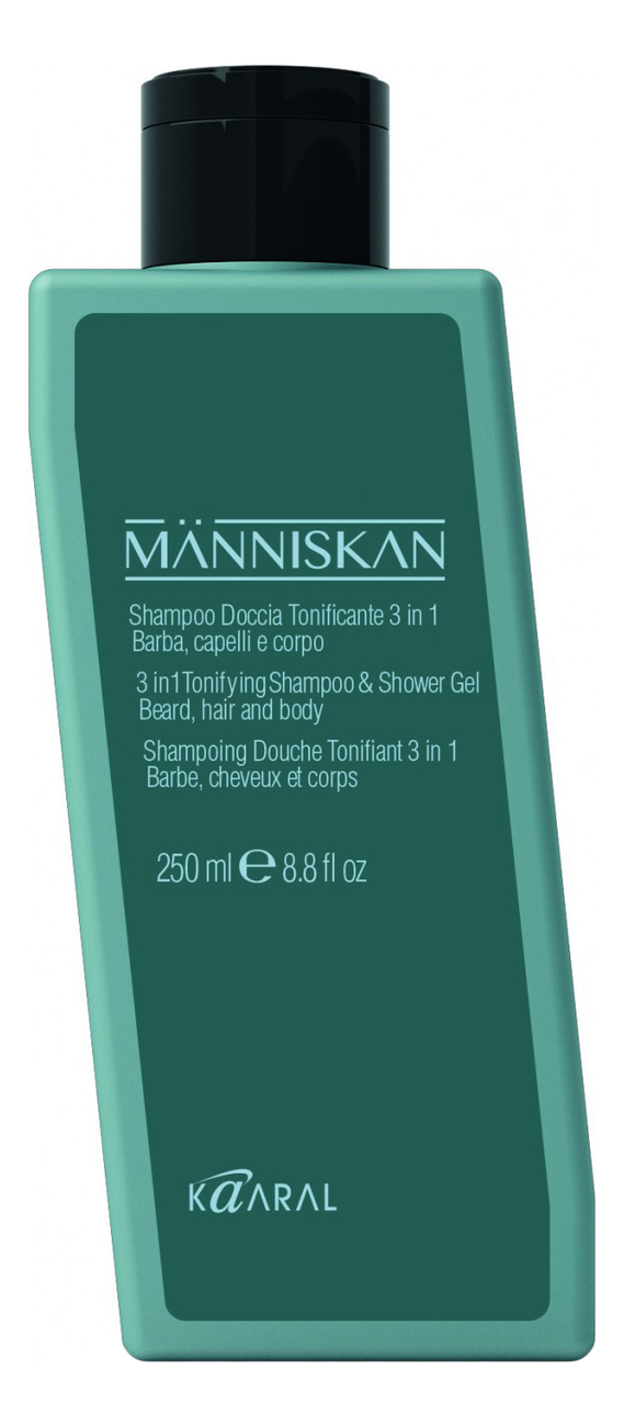 

Тонизирующий шампунь-гель для душа 3 в 1 Manniskan Tonifying Shampoo & Shower Gel: Шампунь-гель 250мл, Тонизирующий шампунь-гель для душа 3 в 1 Manniskan Tonifying Shampoo & Shower Gel
