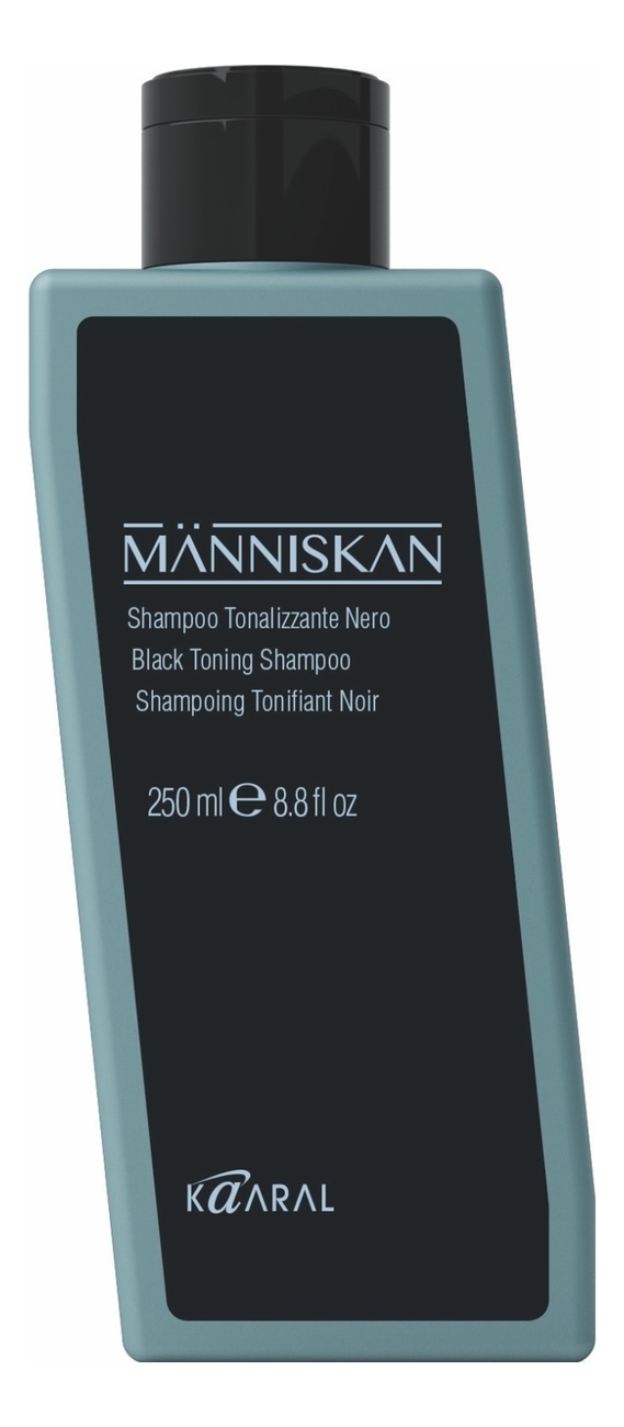 

Черный тонирующий шампунь для волос Manniskan Black Toning Shampoo: Шампунь 250мл, Черный тонирующий шампунь для волос Manniskan Black Toning Shampoo